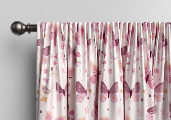 Butterfly Garden, Precious Pinks - Made to Measure Curtains - Image 9